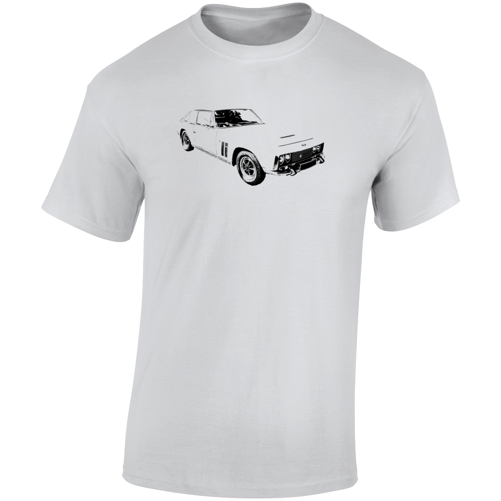 1968 Interceptor Three Quarter Angle View Light Color T Shirt