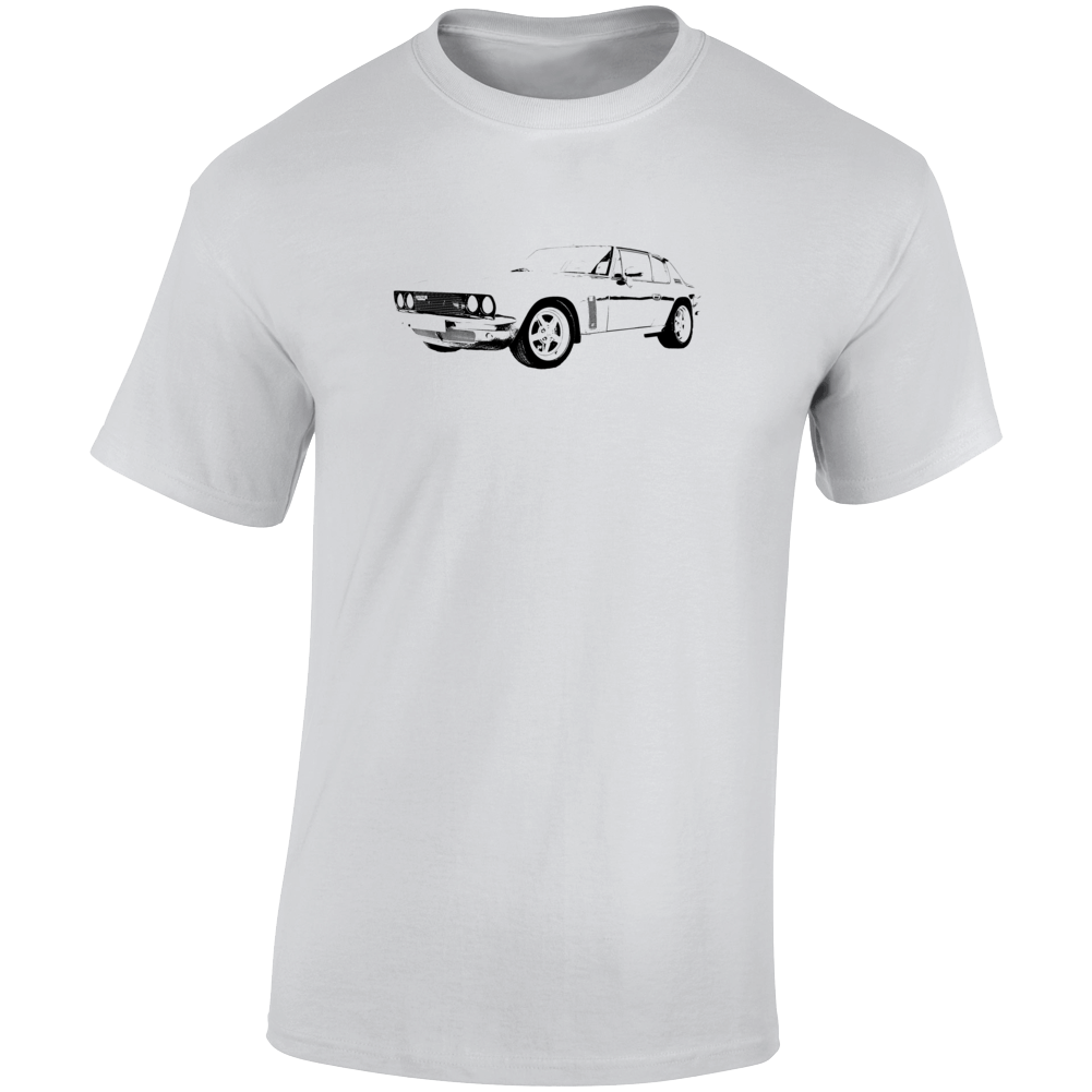 1972 Interceptor Three Quarter Angle View Light Color T Shirt