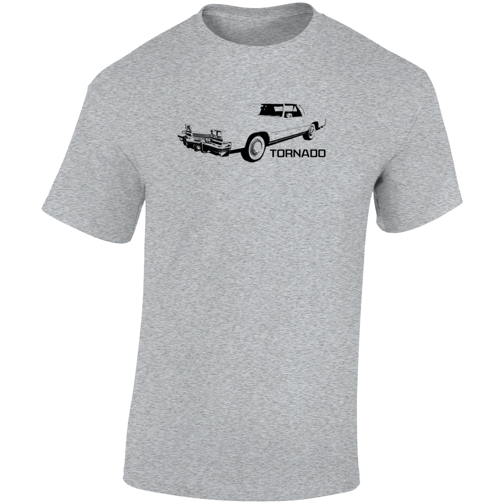 1975 Tornado Three Quarter Angle View With Model Name Light Color T Shirt