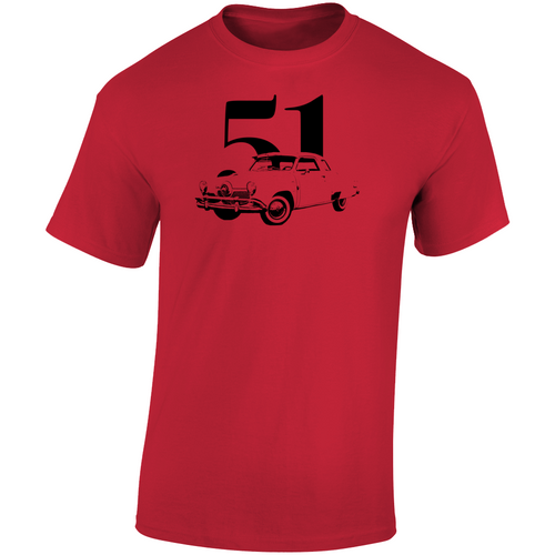 1951 Starlight Three Quarter Angle View With Year Light Color T Shirt