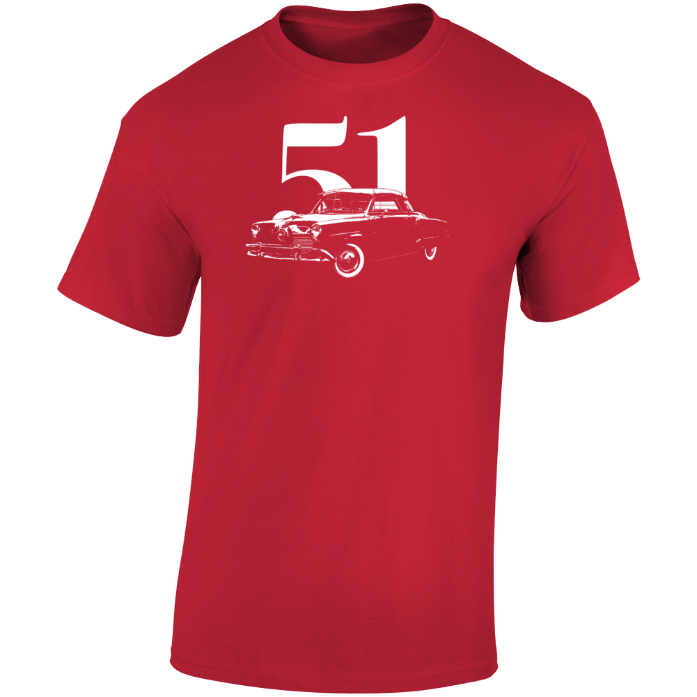 1951 Starlight Three Quarter Angle View With Year Dark Color T Shirt