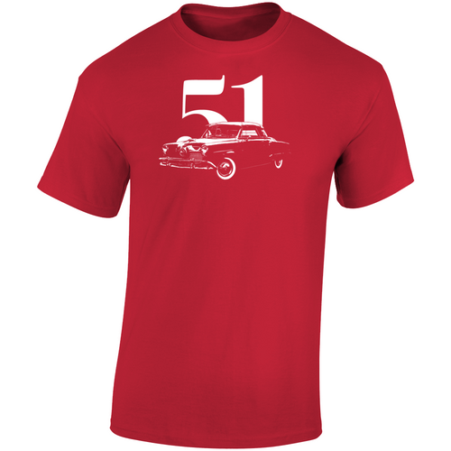 1951 Starlight Three Quarter Angle View With Year Dark Color T Shirt