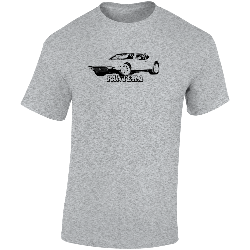 1972 Panther Three Quarter Angle View With Model Name Light Color T Shirt
