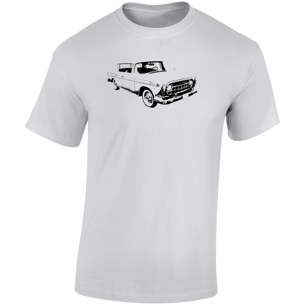 1957 Rambler Three Quarter Angle View Light Color T Shirt