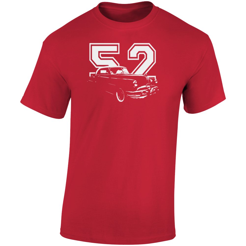 1952 Catalina Three Quarter Angle View With Year Dark Color T Shirt