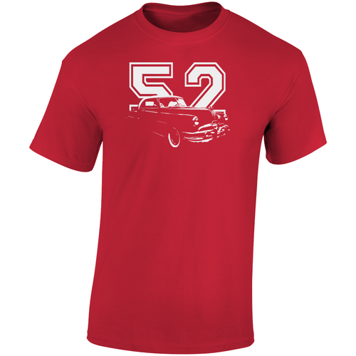 1952 Catalina Three Quarter Angle View With Year Dark Color T Shirt