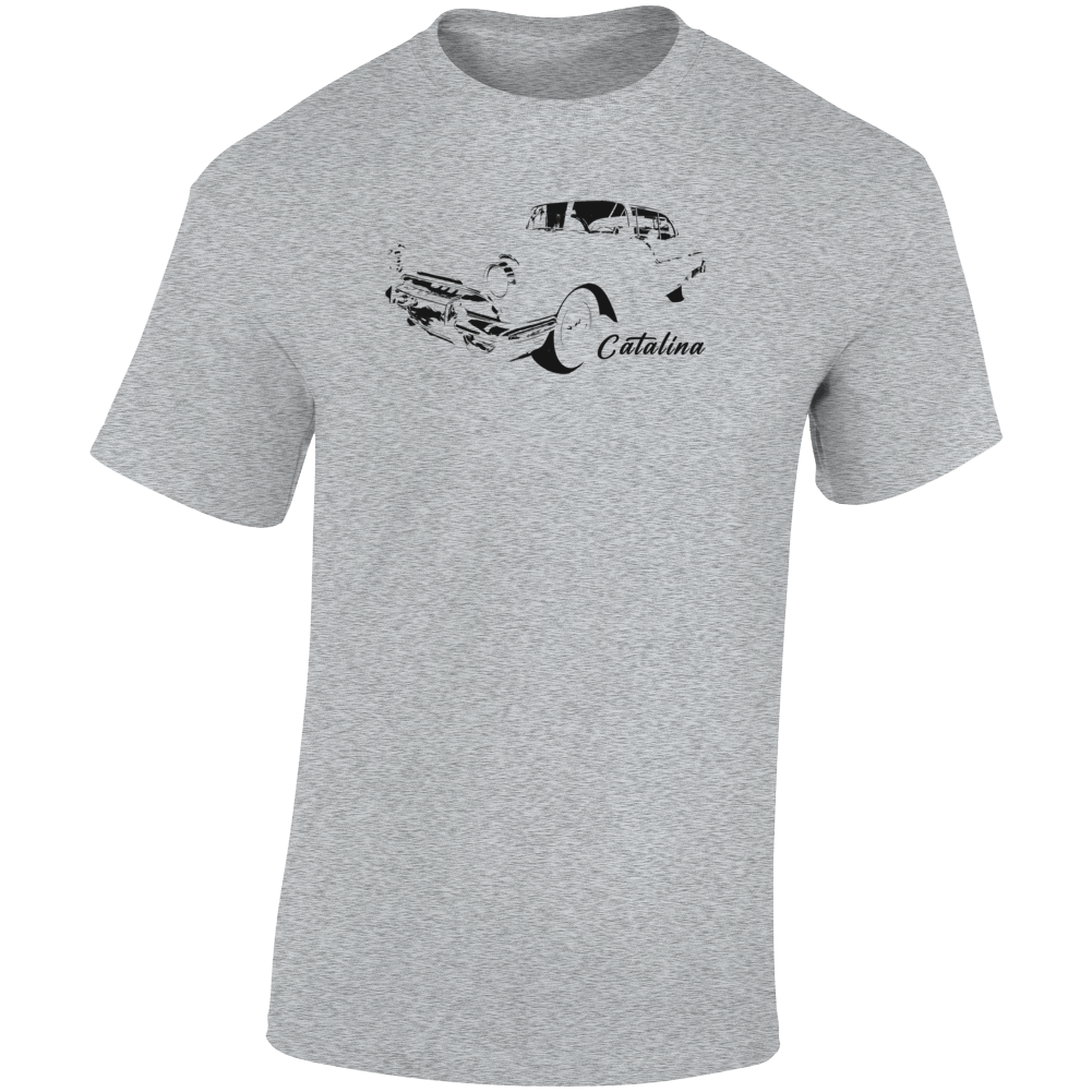 1955 Catalina Three Quarter Angle View With Model Name Light Color T Shirt