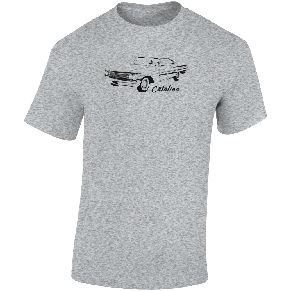 1960 Catalina Three Quarter Angle View With Model Name Light Color T Shirt