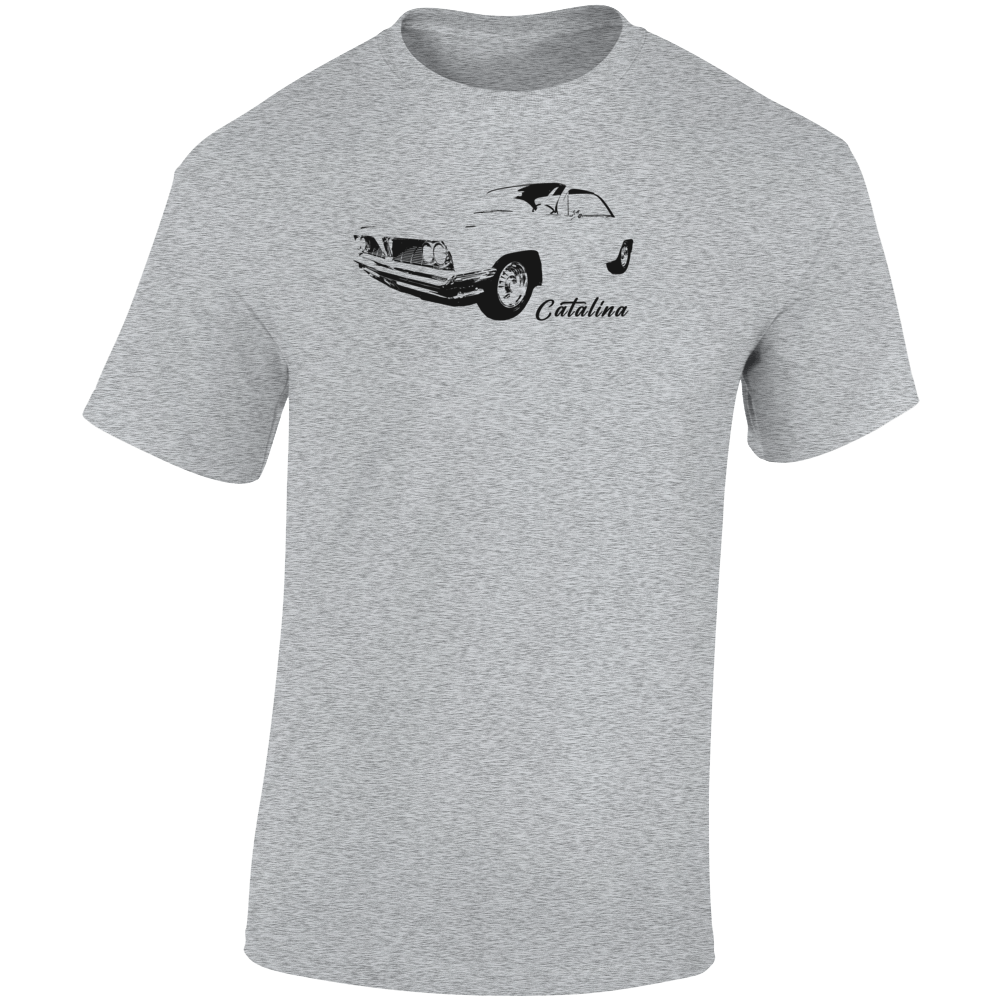 1961 Catalina Three Quarter Angle View With Model Name Light Color T Shirt