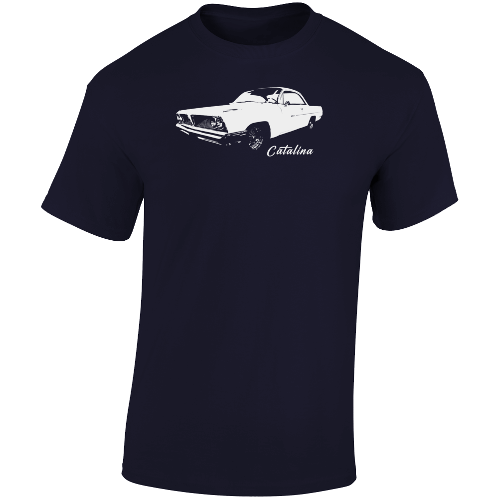 1961 Catalina Three Quarter Angle View With Model Name Dark Color T Shirt