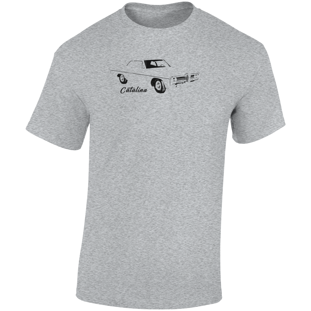 1968 Catalina Three Quarter Angle View With Model Name Light Color T Shirt