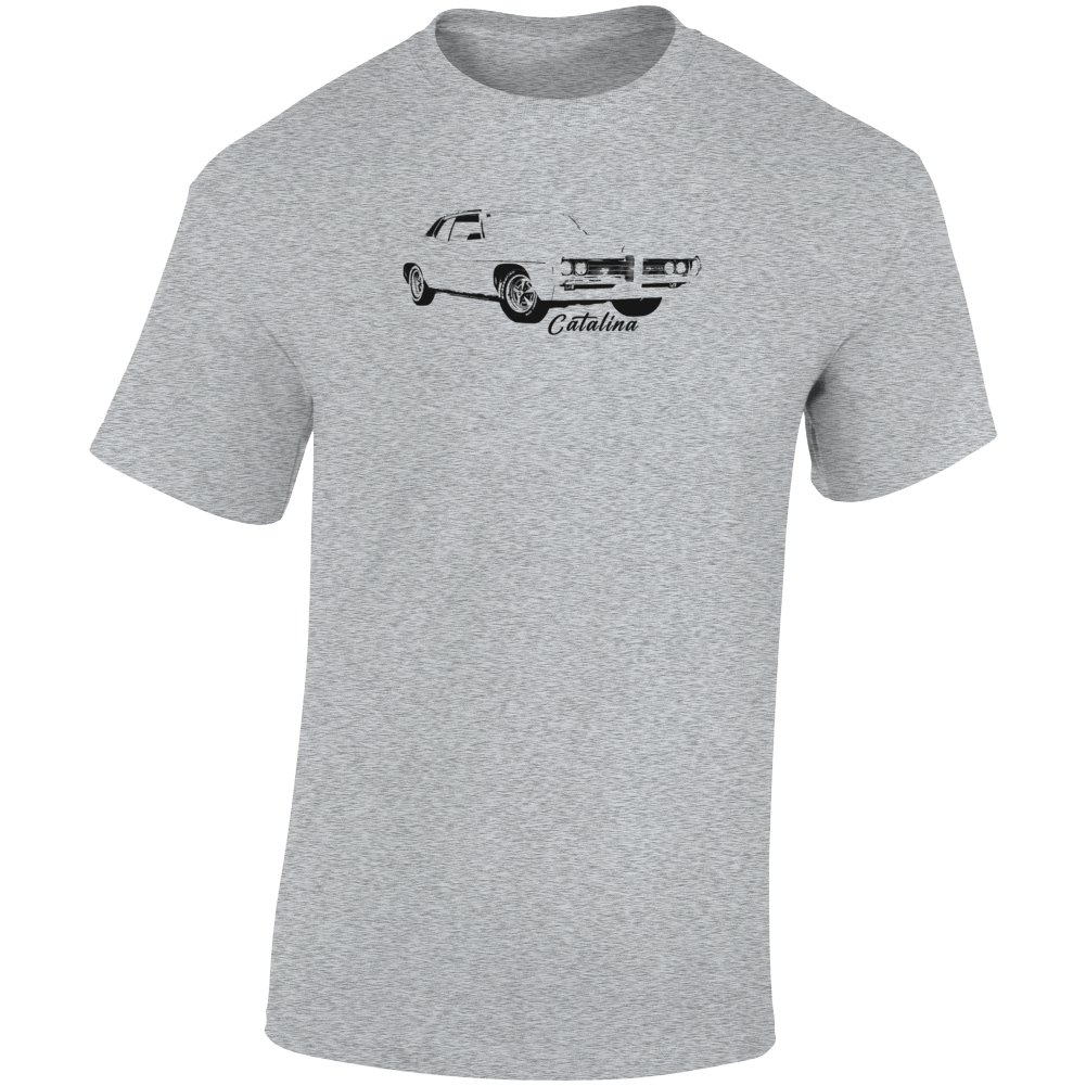 1969 Catalina Three Quarter Angle View With Model Name Light Color T Shirt