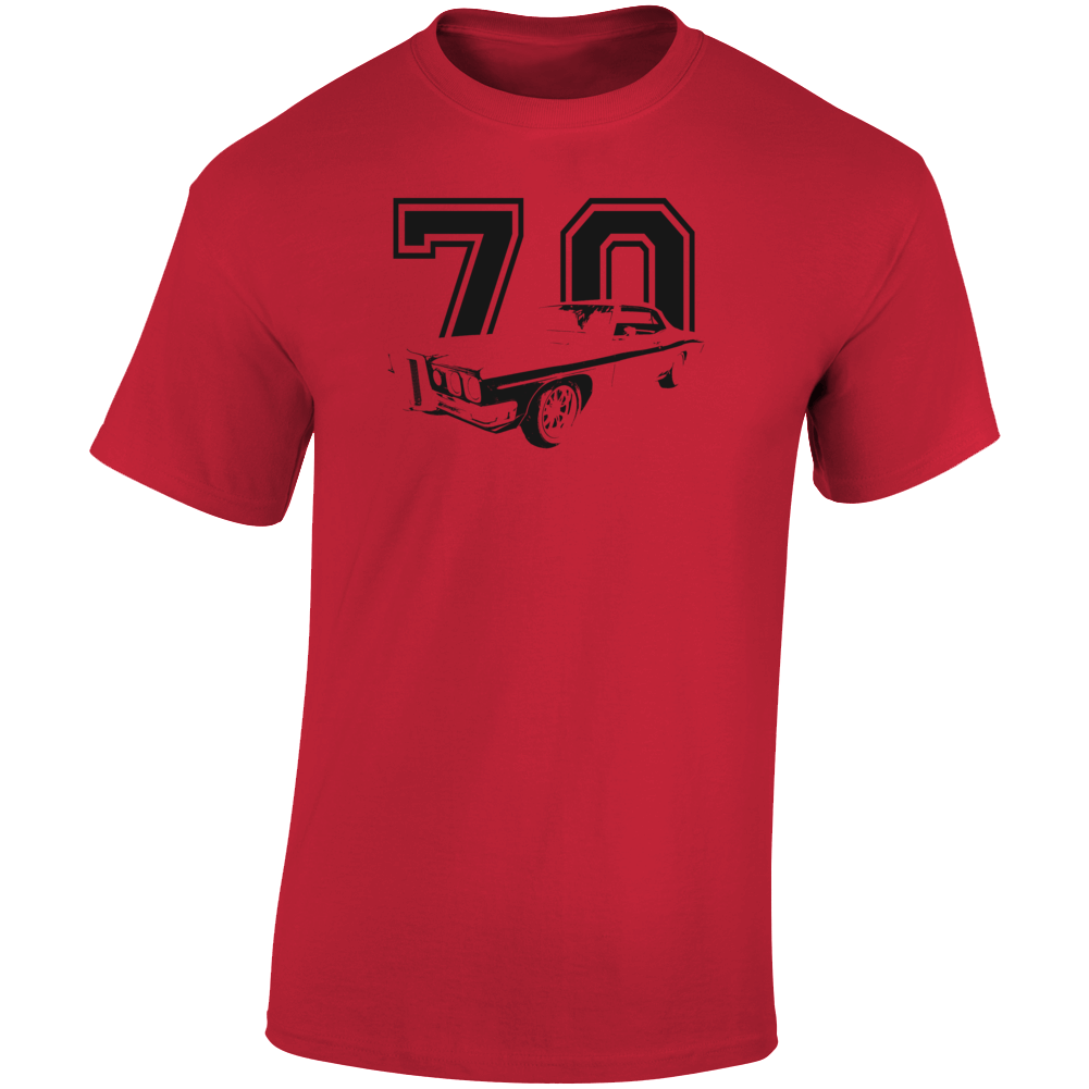 1970 Catalina Three Quarter Angle View With Year Light Color T Shirt
