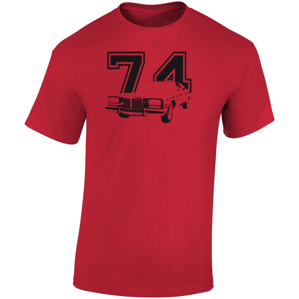 1974 Catalina Three Quarter Angle View With Year Light Color T Shirt