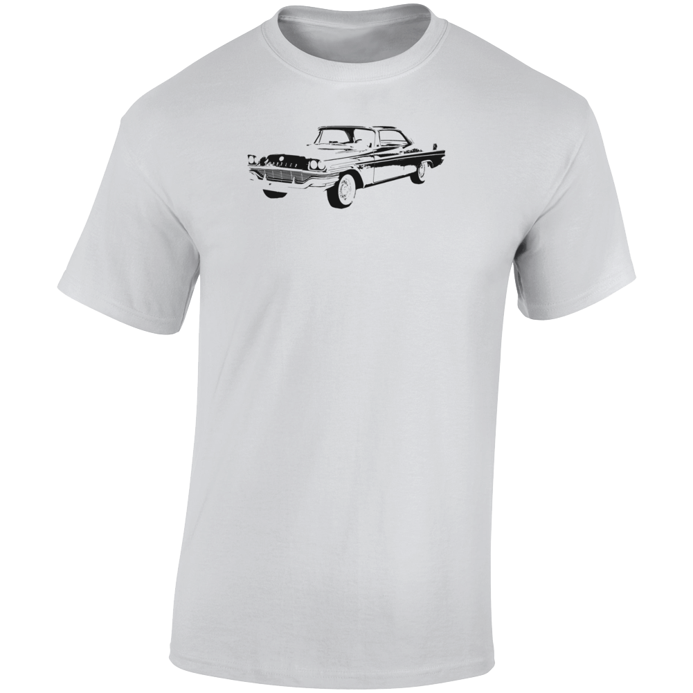 1958 New Yorker Three Quarter Angle View Light Color T Shirt