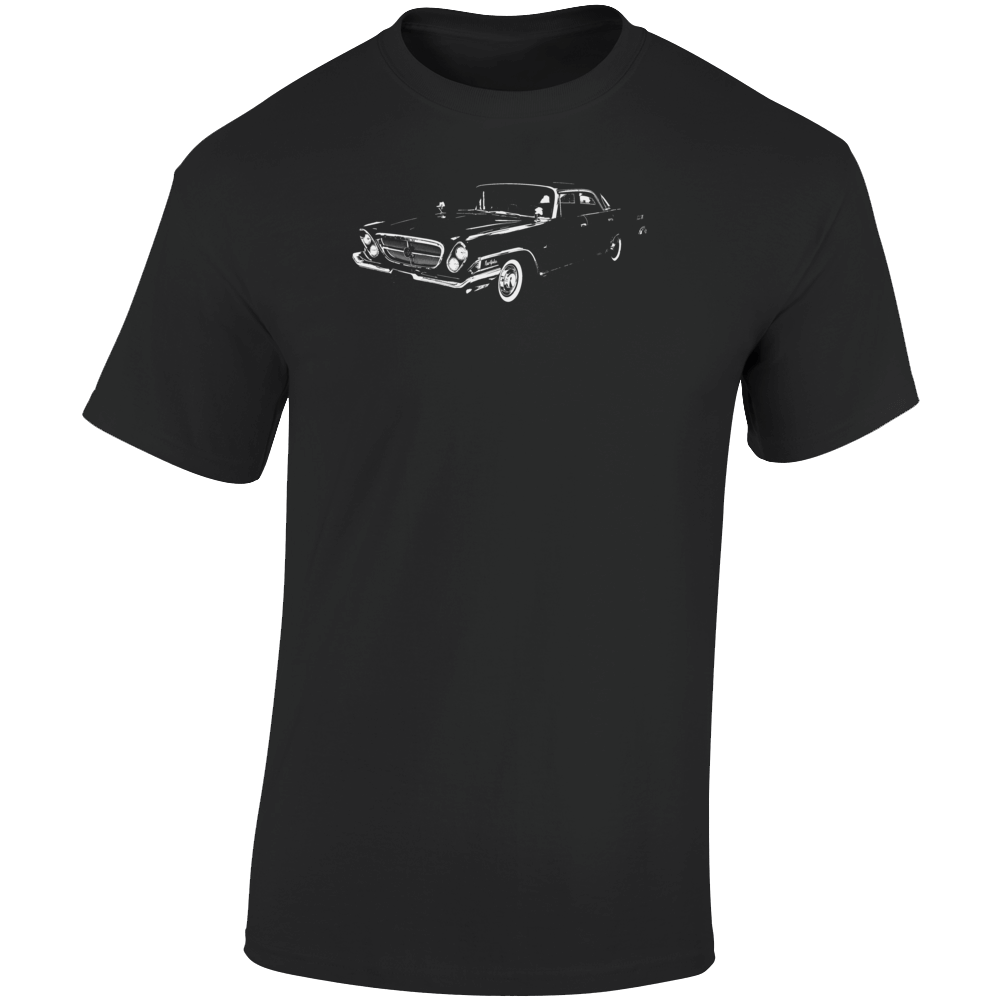1960 New Yorker Three Quarter Angle View Dark Color T Shirt