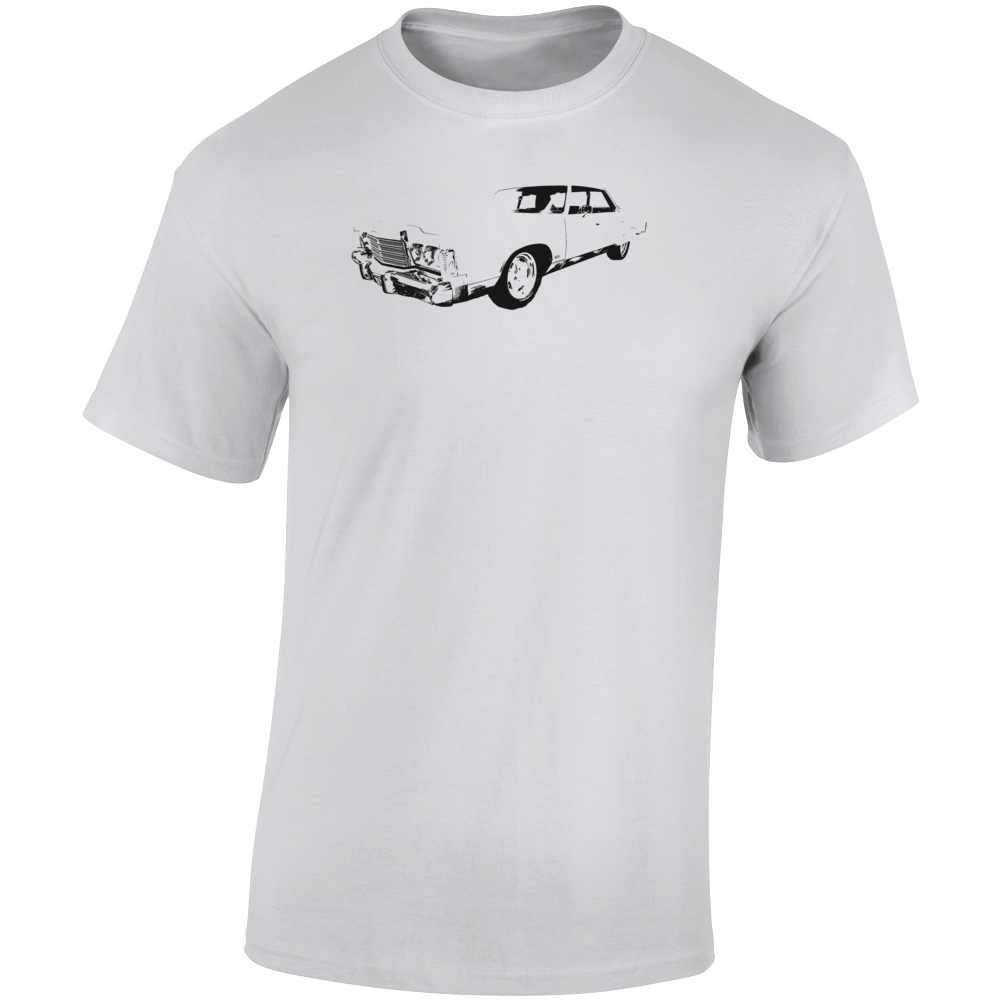 1974 New Yorker Three Quarter Angle View Light Color T Shirt
