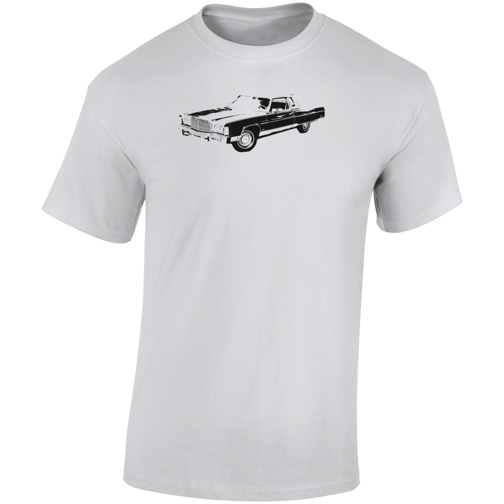 1975 New Yorker Three Quarter Angle View Light Color T Shirt