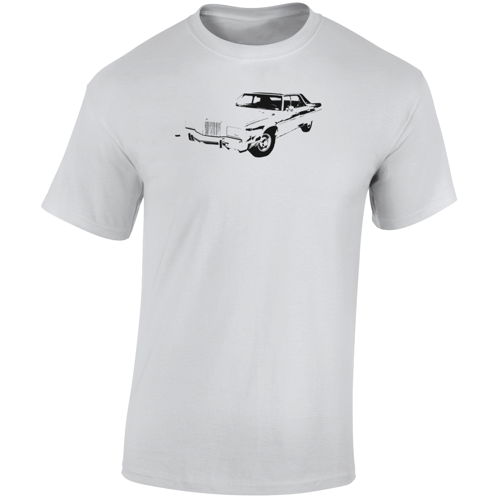 1977 New Yorker Three Quarter Angle View Light Color T Shirt