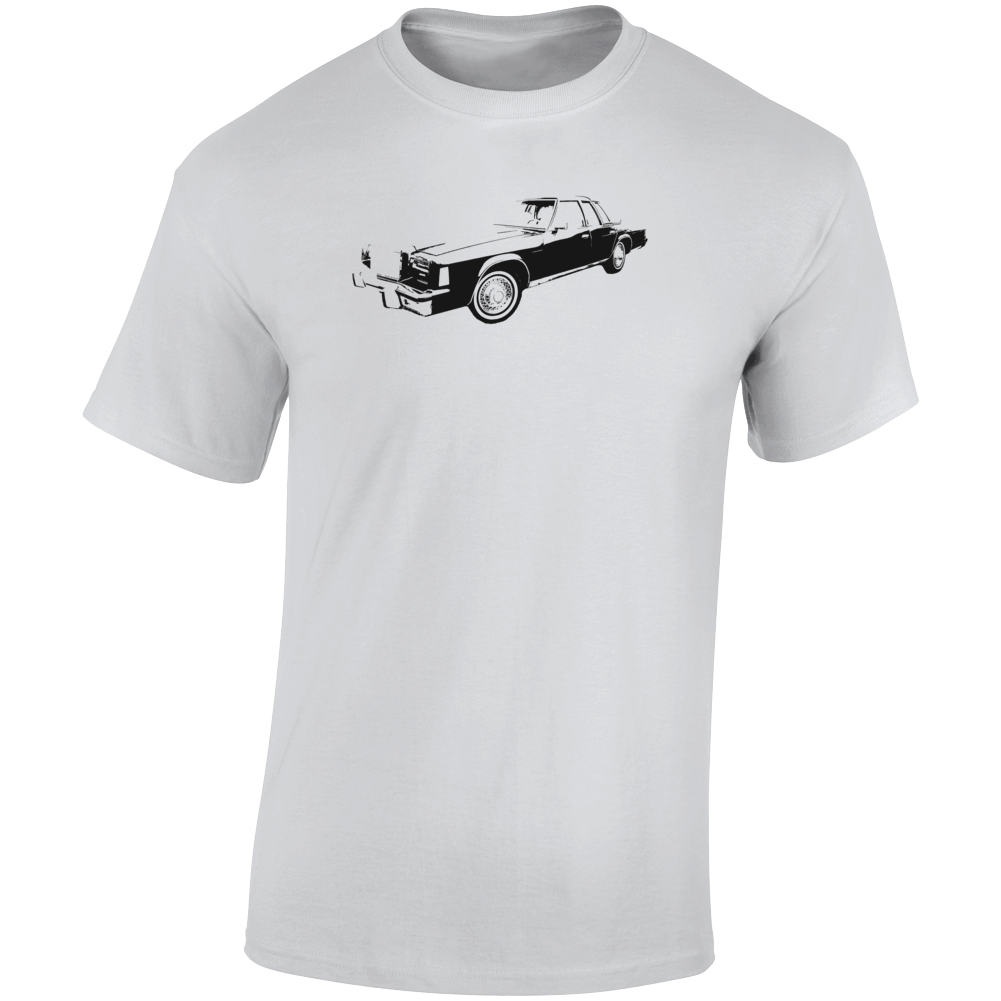 1980 New Yorker Three Quarter Angle View Light Color T Shirt