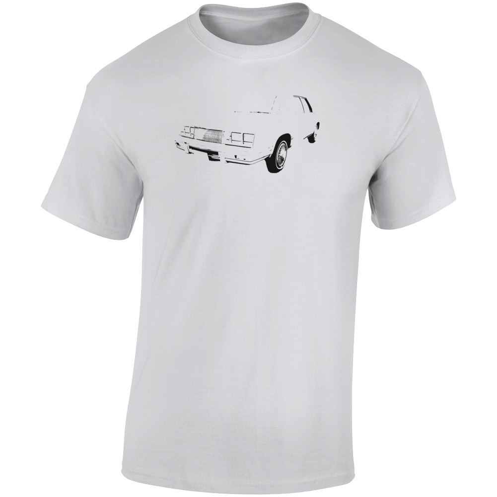 1986 New Yorker Three Quarter Angle View Light Color T Shirt