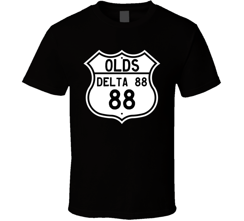 Highway Route Sign 1988 Delta 88 T Shirt