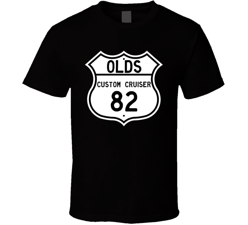 Highway Route Sign 1982 Custom Cruiser T Shirt