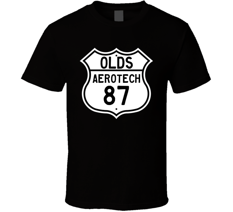 Highway Route Sign 1987 Aerotech T Shirt
